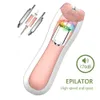 Epilator Women Portable okselpoot been ontharing machine gladde glijbeen epilator voor gezichtsfilbody thuisgebruik d240424