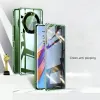 Couvre un boîtier de téléphone en verre double pour Oppo Realme 11 Pro + Plus boîtier magnétique à 360 ° Protection complète Couverture protectrice