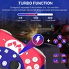 Kontrolery gier Joysticks Gaming Controller Bezprzewodowy GamePad Bluetooth Control z Turbo 6-Tasis Gyro do Switch Pro Console Switch Lite OLED D240424