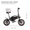 Bicycle DYU D3F Mini Electric Bike 14inch Tire Outdoor Entertainment Electric Bicycle 250W Motor 36V10AH Lithium Battery Folding E Bike