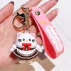 Wholesale Keychain Cute Kuromi Pvc Doll Key Chain Cartoon Anime Backpack Pendant Car Keyring Accessories Kids Gift