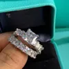 Anéis de designer brilhante de diamante de luxo para mulheres moda moda temperamento simples anel de diamante completo cem estilos
