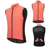 Set Wosawe Geste per ciclismo a maglia traspirante a maglia senza manica a maniche Ultralight WeltCoat WeltCoat Sicke Sicurezza riflettente 4 Colore