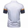 Polo's Polos Polo Shirt Color Match Korte mouwen voor mannen Zaken Casual Summer Top Daily Street Wear Tennis