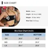 Short féminin darc elle sporte le soutien-gorge de soutien-gorge yoga tops élastique running gym workout sports push up inwear fitness soft