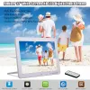 Frames Andoer 12" Wide Screen Digital Picture Frame Digital Album 1280*800 Electronic Photo Frame with Remote Control Multiple Function