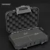 Holsters Tactical Gun Protective Case Military Pistol Case Bag Waterproof Hard Shell Tool Storage Box Molle System Paintball
