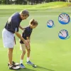 AIDS 3in1 Golf Chipping Nets slaan Net Target Training Aids gratis schuimballen Rubber T -stukken TCOOTE OPENBAAR Oefeningstool voor sportgames