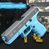 Gun Toys Shell Throwing G17 Toy Gun Continuous Firing Airsoft Pistol Children Handgun For Kid Adult Birthday Giftl2404