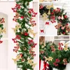 Decorative Flowers 5PCS Artificial Christmas Berry Red Foam Berries Branches For DIY Wreath Supply Xmas Tree Decorations Gift Decor 2024
