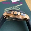 AP Diving Wrist Watch Flywheel Royal Oak Offshore 26288OF.OO.D002.CR 18K Rose Gold Manual Mechanical Male Watch