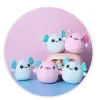 Cushions Cute Axolotl Plush Toys A Bag Of 6pc Mini Axolotl Cartoon Salamander Soft Dolls Sofa Pillow Girlfriend Kids Gift Free Shipping