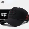 Chaussures RQL Cap de baseball de haute qualité unique pour hommes Retro Hat Golf Hat Coton Broidery Big Size Trucker Hat Hop Hop Fashion Designer