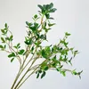 Decorative Flowers Attractive Fresh-Looking No Watering Desktop Flower Green Plant Household Stuff Simulation Fake