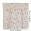 Katoenen mousseline schattige cartoon printen baby swaddle deken soft soft ademende geboren ontvangen voor baby jongens meisjes 240417