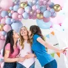 Blazers New Gender Reveal Party Aron Blue Rose Birday Ballons Globos Boy ou Girl Decoration Baby Shower Arche Ballon Anniversaire