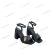 Nieuwe shake sandalen dames sandaal mode enkel gesp riem riem dikke blok hoge hak 9 cm luxe patent goud zilveren kalf lederen pompen platform slingback sandal sandale