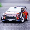 CARS KM WRC C3 2,4 GHz RTR 4S Brush sem escova 4WD 1/7 RC Modelo de controle remoto elétrico Modelo