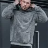 Sweatshirts winter fleece teddy trui pluizige haped jumper plus maat 3xl warme streetwear usex losse pullover sherpa hoodies