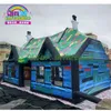 Tents And Shelters LED Inflatable Party Bar / Serving Tent Waterproof Pub House