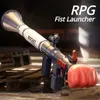 Toys Toys Nouveau RPG Fist Rocket Launcher Toy Manual Gun Tirade Grenade Tiring Arme jouet pour garçons Enfants Adultes Outdoor Gamesl2404