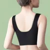 Camisoles & Tanks No Trace Large Size Steel Ring Bra Small Chest Gathered Breast Milk Integrated Sports Sleep Vest Style Underwear