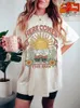 Here Comes the Sun Graphic Tees Western Plus Size Women Vintage Aesthetic Clothes Hippie Boho T Shirt Cotton Retro Tops Grunge 240412