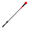 Aids 122cm/102cm Golf Swing Trainer Elastic Fiber Rod Silicone Golf Swing Practice Stick Golf Grip Training Aid Golf Swing Master