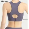 Bras aiithuug Sports BRA PARA MULHERES CRISS CRISS CRUNTA VONTAÇÃO ALTRAPTY SPORTS BRAS SUPORTE SUPORTE DE YOGA BRA TOPS DE YOGA sem fio livre sem fio