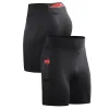 Collant con tasca con zip in fitness in vita alta leggings da uomo leggings elastici traspiranti che correvano pantaloni di fitness