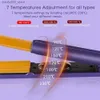 Curling Irons Curling device fluffy hair root iron U-shaped plate for rapid heating at 230 C curling iron double pressure Q240425