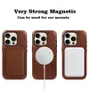 iPhone 15 Pro Max Vintage Real Skin Luxury Phone Back Cover for iPhone 15 Pro Business Men D240424의 휴대폰 케이스 진정한 가죽 케이스