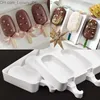 IJs gereedschap siliconen ijs schimmel diy chocoladekleed dessert ijsstick schimmellade ijsblok fabrikanten zelfgemaakte gereedschappen zomer feestartikelen Q240425