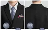 Anzüge Hochzeitsanzug für Boy Kids Stripe Blazer Jacke Weste Hose Krawatte 4pcs Fotoanzug Kinder Geburtstagskleid Zeremonie Smoking Kostüm