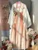 Scene Wear Ancient Traditional Chinese Women Elegant Hanfu Dress Fairy Embroidery Stage Folkdansdräkt Retro Song Dynasty D240425