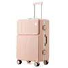 Коробка для троллейбуса алюминиевого кадра для учениц, 24 -дюймовый багаж, туристическая коробка, передняя багаж, универсальная коробка для посадки на колесах 240425