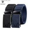 أحزمة DOOPAI MENS NYLON BESTABLE BELL MANES LEATHER BELT DESIC DEGIN