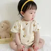 Dompers Baby Bodysuits Lemon Print Toddler One Piet
