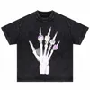 T-shirt da uomo Maglietta De Grandes Dimense Hip Hop Masculina Strtwear Solto Top Algodo Punk Gtico Retrato Incgra Grfico Impresse Harajuku 2024 H240425