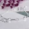 Anklets Fashion Simple Star Pendant Anklet vrouwelijke Barefoot Sandals voetketen 2024 enkelarmbanden voor dames strandjuwelen