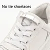 Shoe Parts No Tie Laces For Sneakers Elastic Shoelaces Magnetic Metal Lock Sports Enthusiasts Lazy Shoelace Accessories 1 Pair