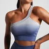 Yoga -Outfit Sport Bra Sportswear Push Up Squat Top Training Frauen Fitness Fitnessstudio Nahe Workout Activewear Ombre