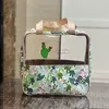 Kleine verse bloemen met de hand gehouden cosmetische tas met grote capaciteit WaSing Bag Travel Travel Portable Skin Care-pakket