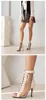 Dance Shoes 2024 Fashion Women Heels Party Lace-Up Boots Stilettos Jazz per stivaletti sexy da balli latini