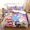 Устанавливает Добро пожаловать в школу Demon!Irumakun Bedding Set Single Twin Full Queen King King Size Set Set Set Teenage Sleedcover Sets 3d