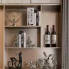 Objets décoratifs à la maison Salon Entrée TV Cabinet à vins décorations de vas modernes Bureau créatif Feuilleur 12-14