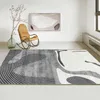 Tapetes de luxo minimalista sala de estar carpete moderno decorador de casa estética