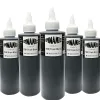 Ghost Axe Tattoo Ink 240ml Encre de tatouage noir professionnel pour la peinture d'art corporel Supplies de tatouage de maquillage permanent blk tbk