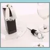 Outils d'anneau vin diamant cristal stoppers à la maison outil de bar à la maison bouteille champagne bouteille de mariage cadeaux invités box emballage rra1139 dhoo2