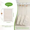 Sisal Soap Saver Bag - натуральный отшелушивающий сетчатый мешочек для душа, сушка для мыла для мыло